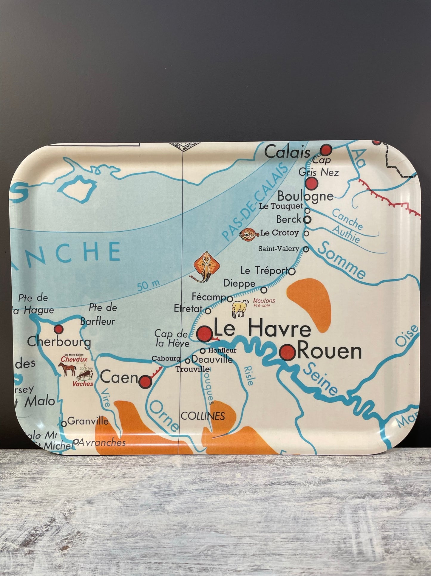 Plateau Carte "Grand"