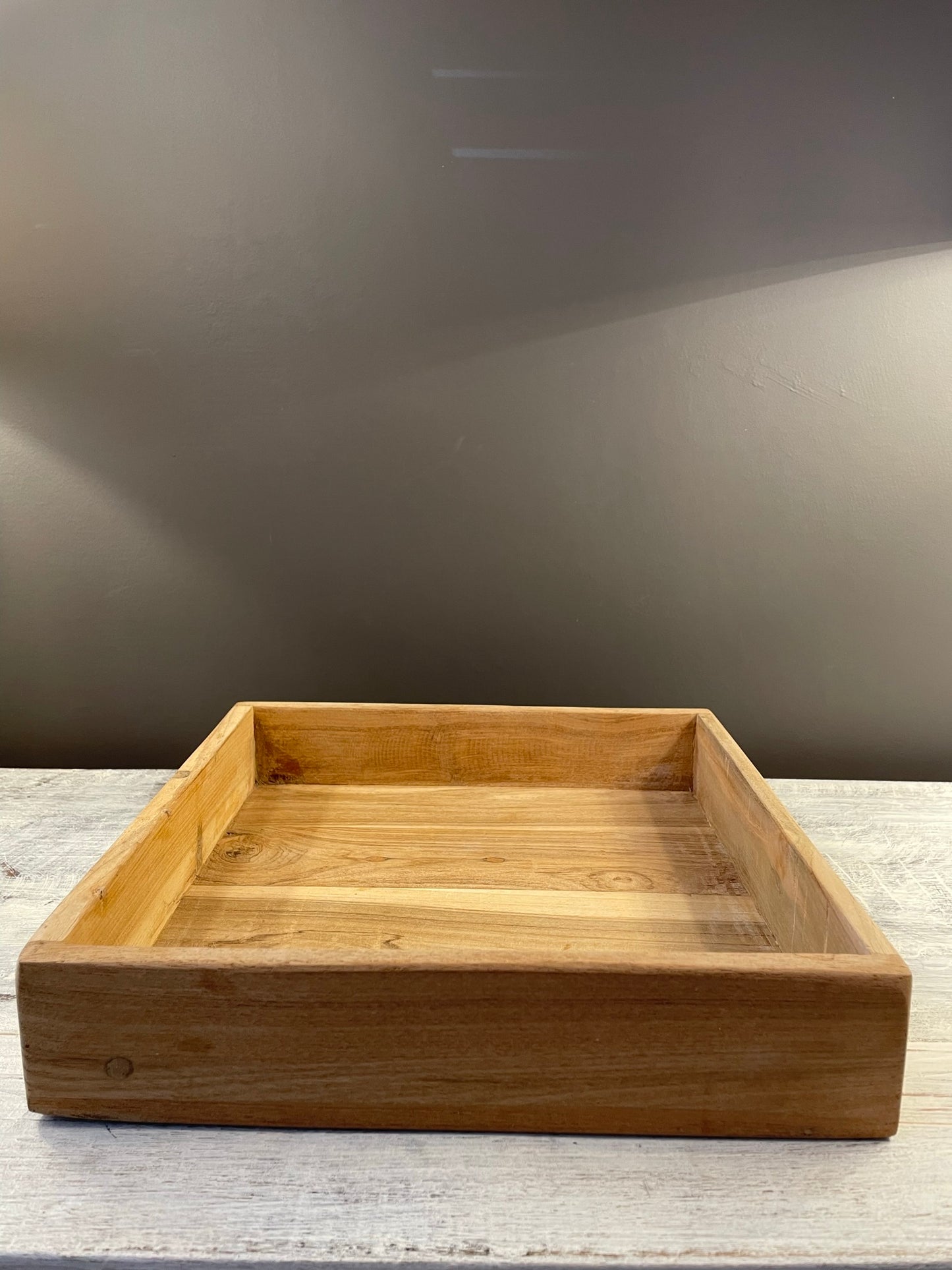 Plateau Carré en Bois