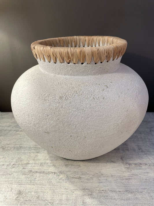 Vase en Béton Naturel