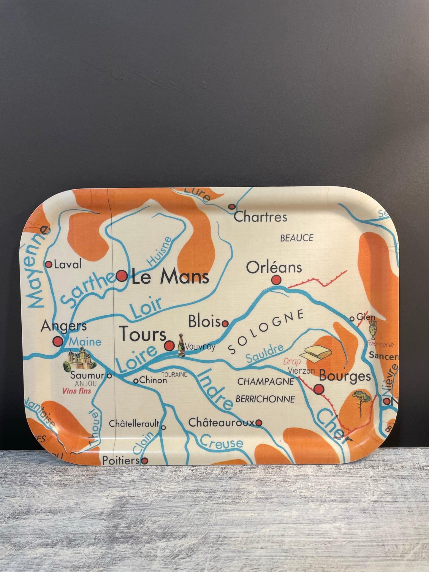 Plateau Carte "Moyen"