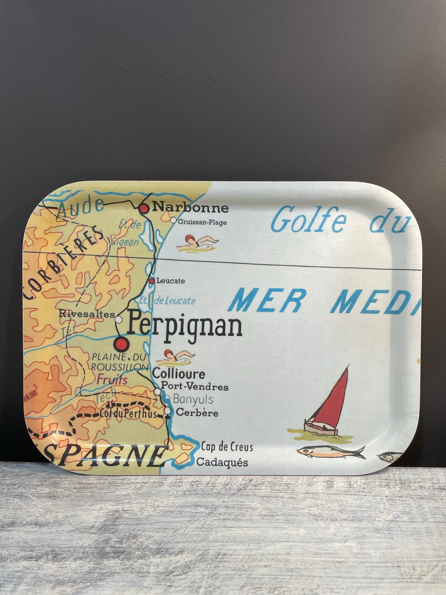 Plateau Carte "Moyen"