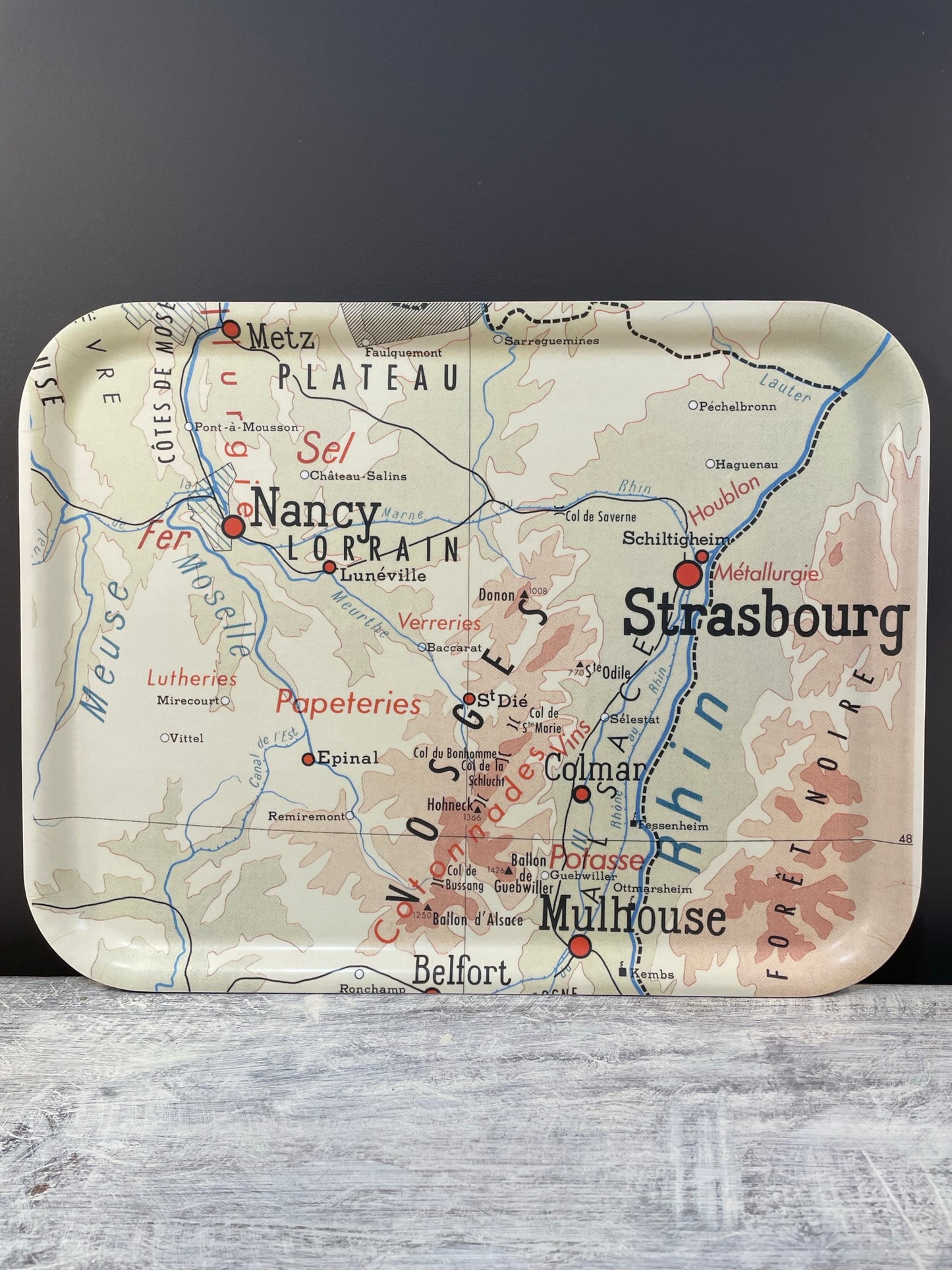 Plateau Carte "Grand"